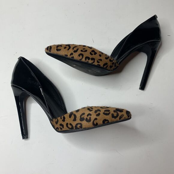 Jeffrey Campbell Avenida D'Orsay Pointed Toe High Stiletto Heels - Picture 4 of 9